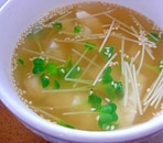 豆腐のコンソメスープ